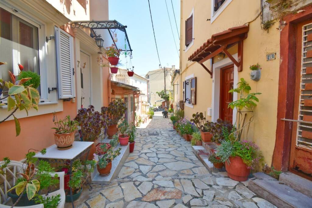 Zia Maria'S House Next To Corfu Port Apartman Kültér fotó